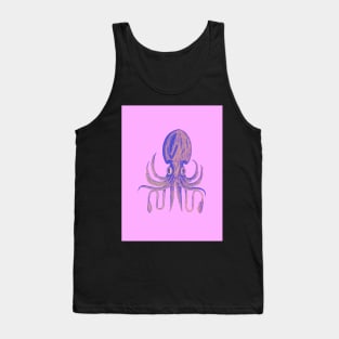 Pink Octopus Tank Top